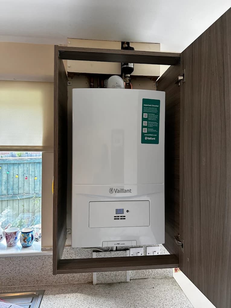 New boiler installation by Highfield Plumbing & Heating