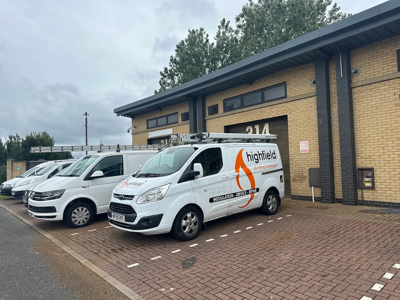Highfield Plumbing & Heating service van