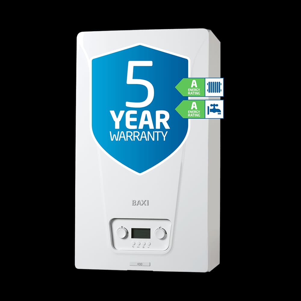 Extended manufacturer warranty on new boilers